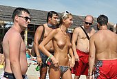 naked sluts at the beach