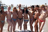 naked asian girls at beach