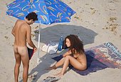 sexy girl in miami beach fucks