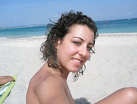 latina beach milf