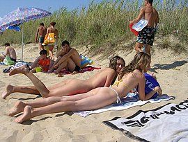 naked beach whores