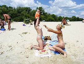outdoor nude beach sex