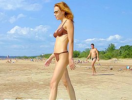 erotic naked beach video